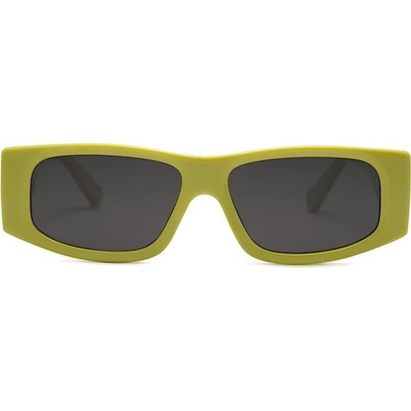 Sunglasses for Women Luxury Designer Sun Glasses Fashion Square green - Picture 3 of 7